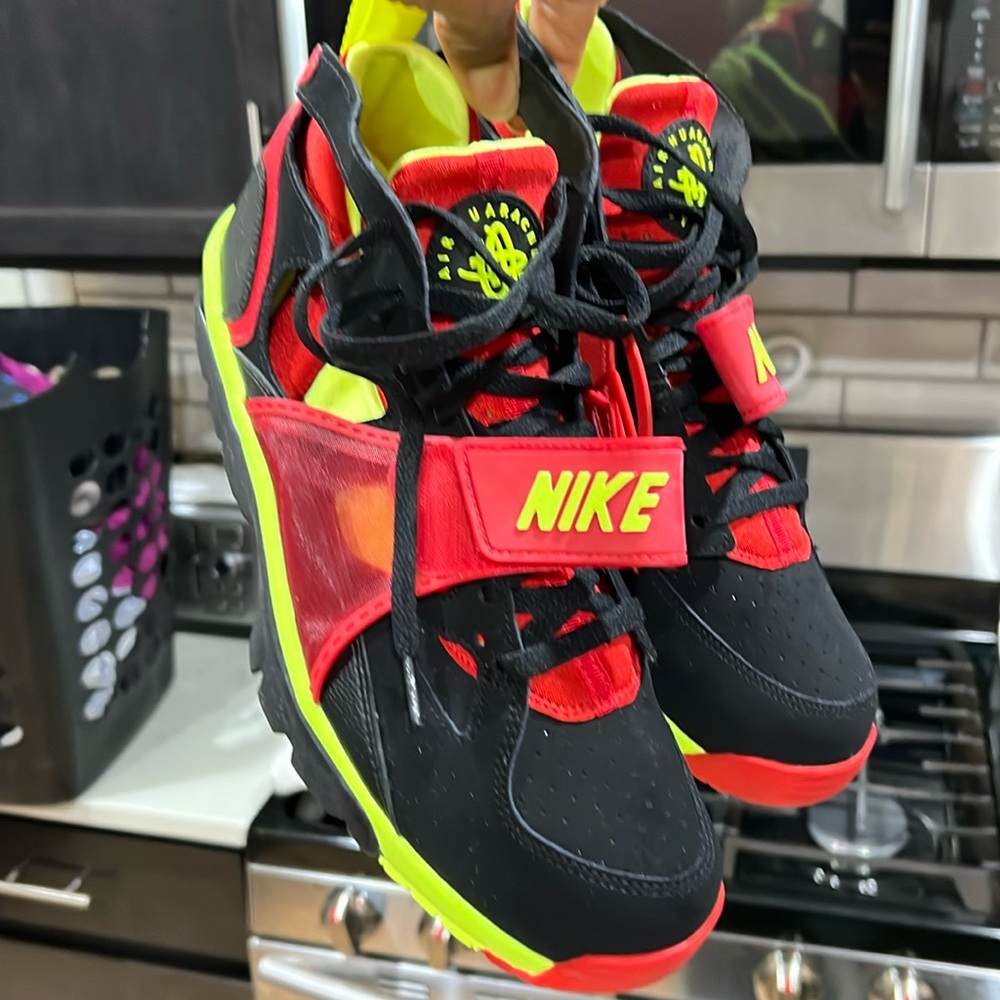 Basically Brand New , i put them on once , they was too small. Air huaraches.